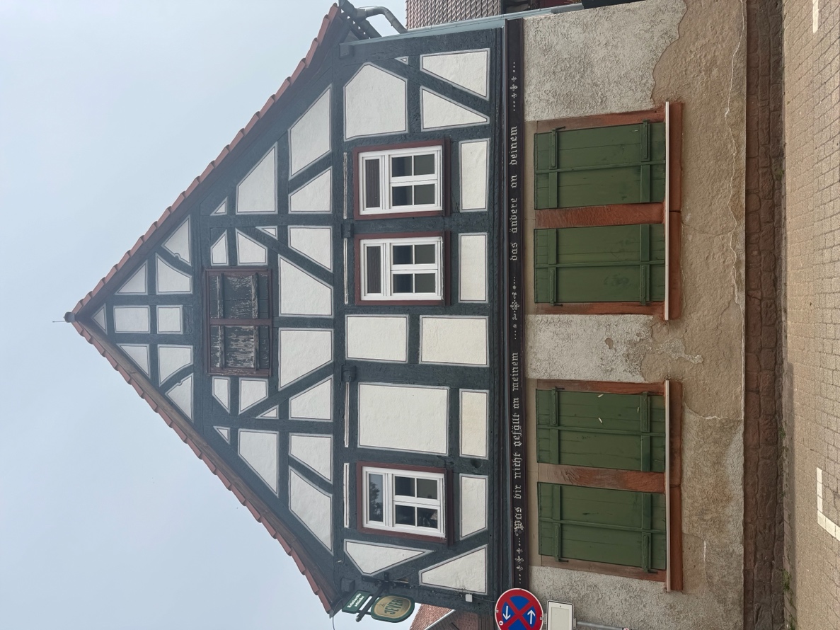 Ansicht von der Straße